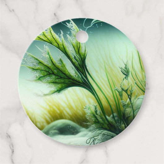 Underwater Majesty Bedankjes Labels (Voorkant)