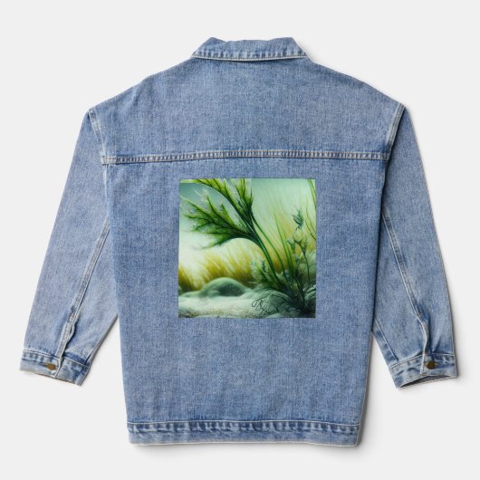 Underwater Majesty Denim Jacket (Achterkant)