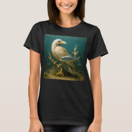 Underwater Raven Fantasy T-shirt