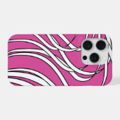 Underwater seaweed in pink  iPhone hoesje (Achterkant horizontaal)