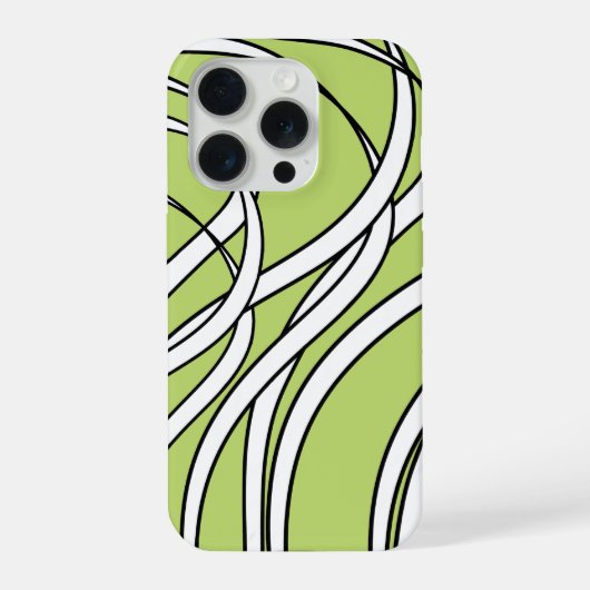 Underwater  Wave lime green iPhone Hoesje (Achterkant)