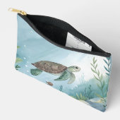 Underwater world with turtle etui (Open)