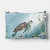 Underwater world with turtle etui (Voorkant)