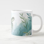 Underwater world with turtle extra grote beker (Rechts)