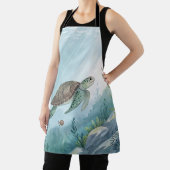 Underwater world with turtle schort (Insitu)