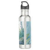 Underwater world with turtle waterfles  (Achterkant)