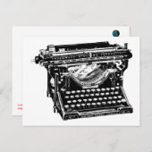 Underwood Typewriter Briefkaart (Voorkant / Achterkant)