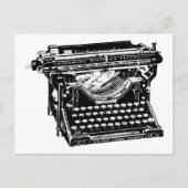 Underwood Typewriter Briefkaart (Voorkant)