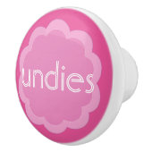 Undies Vêtements organisation bouton de fleur rose (Droite)