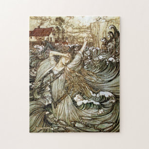  Undine door Arthur Rackham Legpuzzel