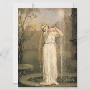 Undine (door John William Waterhouse) Kaart