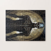 Undode Cyborg Sci-Fi Horror Art Legpuzzel (Horizontaal)