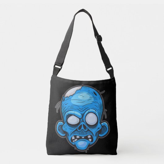 Undode Zombie Illustratie Art Crossbody Tas (Voorkant)