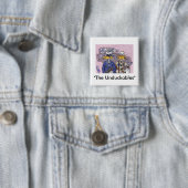 Unduckables Untouchables Vierkante Button 5,1 Cm (In situ)