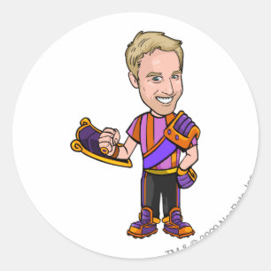 Undutchable Kreludor Personeelsspeler Ronde Sticker