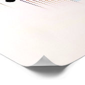 Une affiche abstraite de la croix chrétienne (Coin)