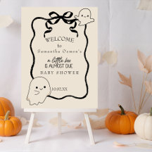 Une Affiche de bienvenue Baby shower