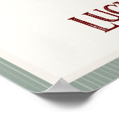 Une Affiche de bienvenue Baby shower très joyeuse (Coin)