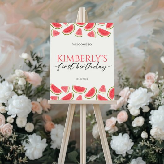 Une Affiche de bienvenue D'Anniversaire Dans Un Me