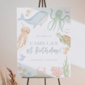 Une Affiche de bienvenue de 18x24 pouces avec la m