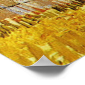 Une affiche de la récolte par Vincent van Gogh (Coin)