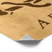 Une affiche de parchemin Pirates Life (Coin)