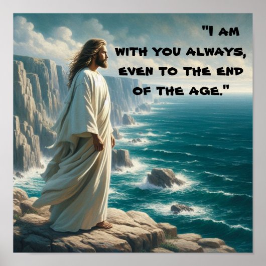 Une affiche de Promesses de Jésus : (Devant)