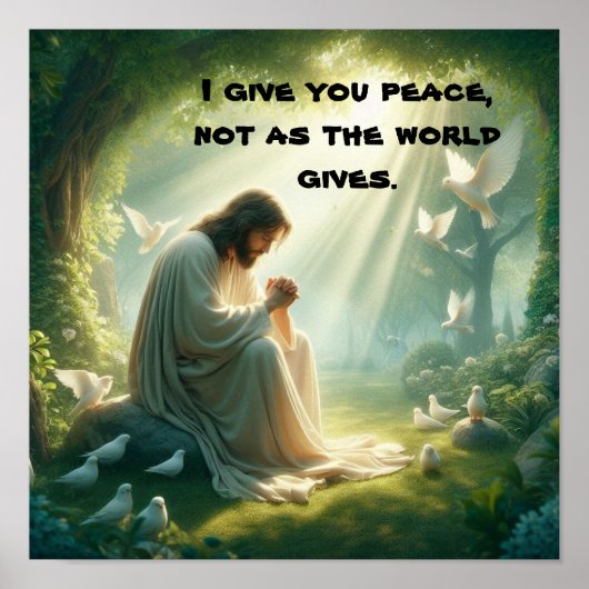 Une affiche de Promesses de Jésus : (Devant)