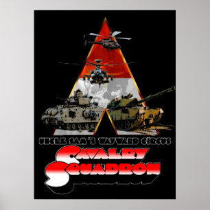 Une affiche du rétro-film de l'Escadron Cav