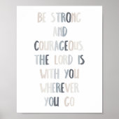 Une affiche neutre et courageuse (Devant)