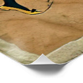 Une affiche vintage en français (Coin)