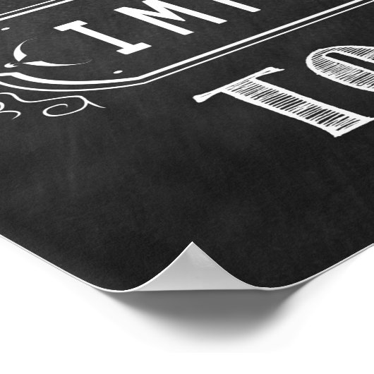 Une affiche vraiment grand leader (Coin)