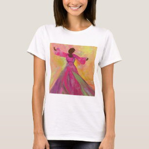 Une Africaine Dansant Le T-shirt Femme
