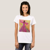 Une Africaine Dansant Le T-shirt Femme (Devant entier)