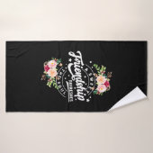 Une Amitié Douce Rafraîchit L'Âme (Serviette de bain)
