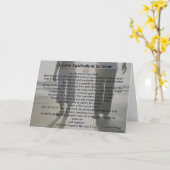 Une amour sans équivalent - carte de vœux (Fleur jaune)