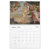 Une année de beaux-arts| Calendrier 2021 (Feb 2027)