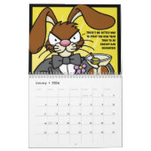 Une année de calendrier de la colère 2014 (Jan 2026)