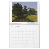 Une année de calendrier    de la peinture 2016 (Feb 2026)