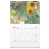 Une année de calendrier des tournesols 2016 (Feb 2026)