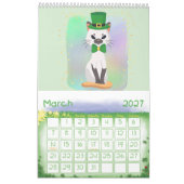 Une année de calendrier pour enfants Kitties (Mar 2027)