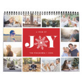 Une année de joie | Calendrier photo (Protection)