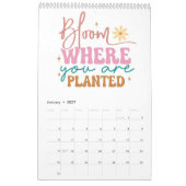 Une année de motivations colorées Calendrier (Jan 2027)