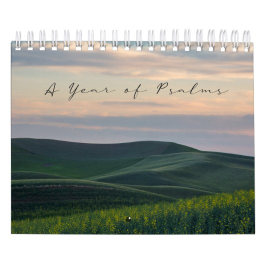 Une année de psaumes Bible Verse Calendrier (Protection)