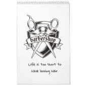Une année d'inspiration barbier Calendrier (Protection)