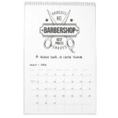 Une année d'inspiration barbier Calendrier (Mar 2026)
