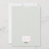 Une année très joyeuse, premier Noël, carte photo (Dos)