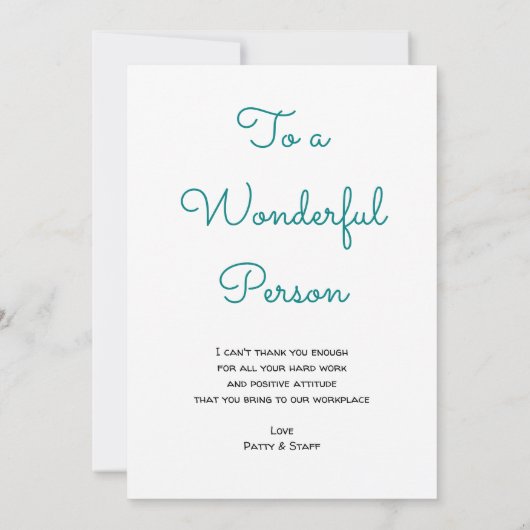 Une appréciation décontractée de bureau de Merci (Dos)