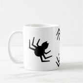 Une araignée noire Mug (Gauche)