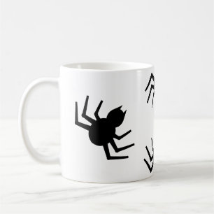 Une araignée noire Mug